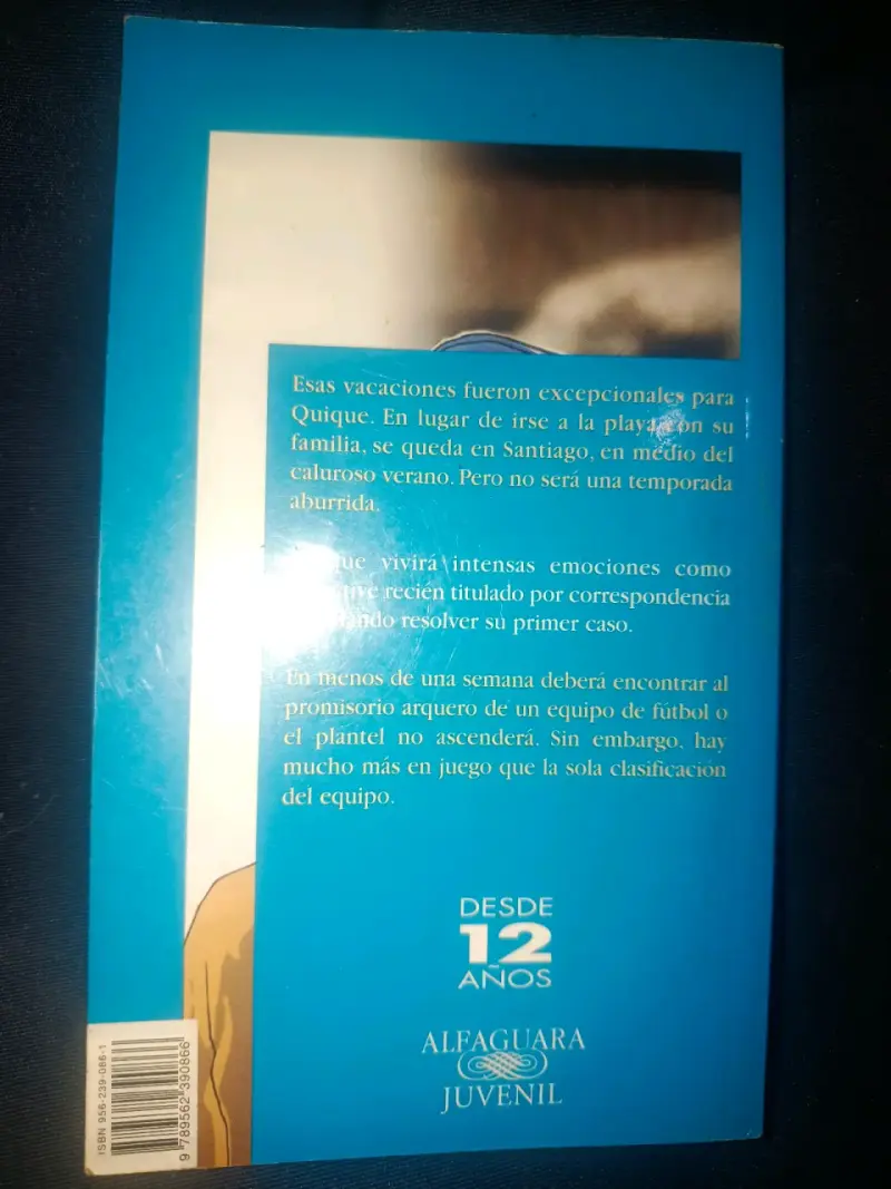 Libro 'Quique Hache, detective' de Sergio Gómez - 2