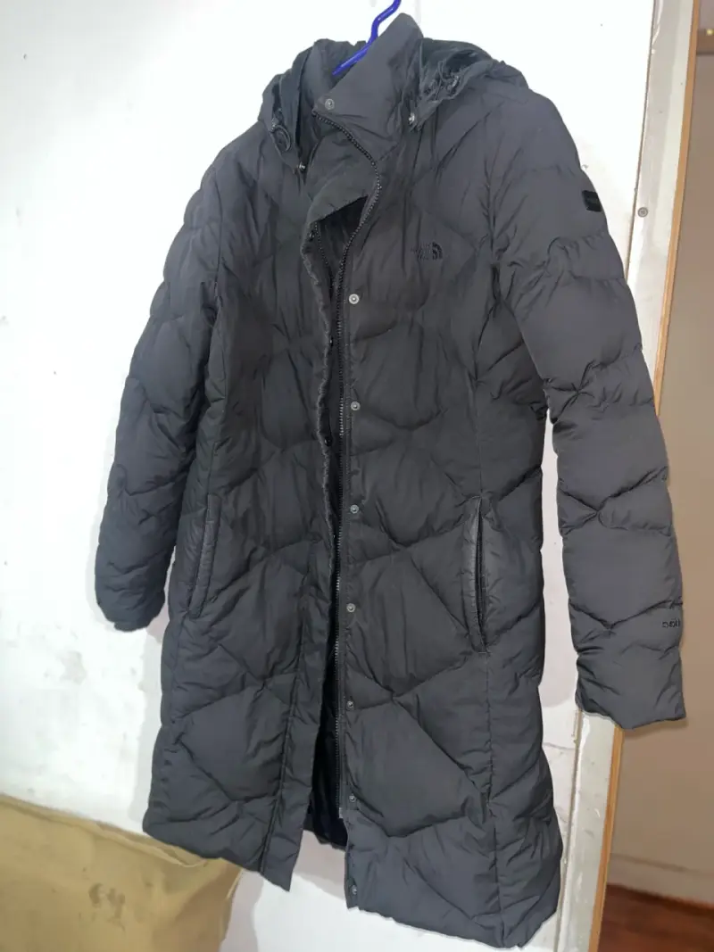 Abrigo largo negro The North Face para mujer - 1