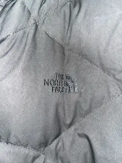Abrigo largo negro The North Face para mujer - miniatura 3