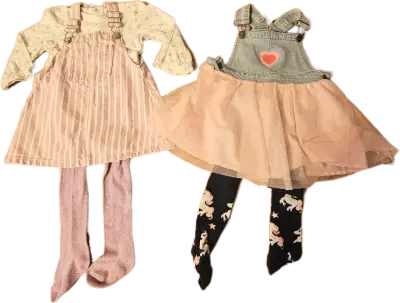 Lote Vestidos NUEVO Niña ZARA 12 a 18 meses - miniatura 1