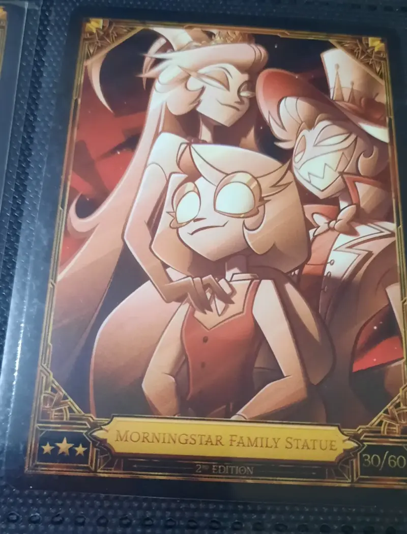 Carta Hazbin Hotel Morningstar Family Statue NF