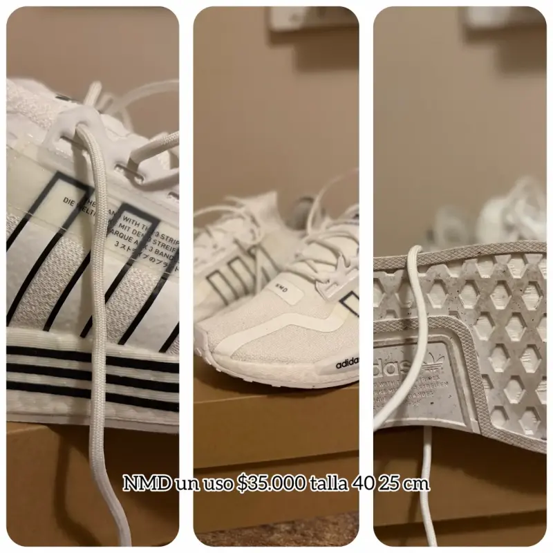 Zapatillas Adidas NMD blancas talla 40 - 1