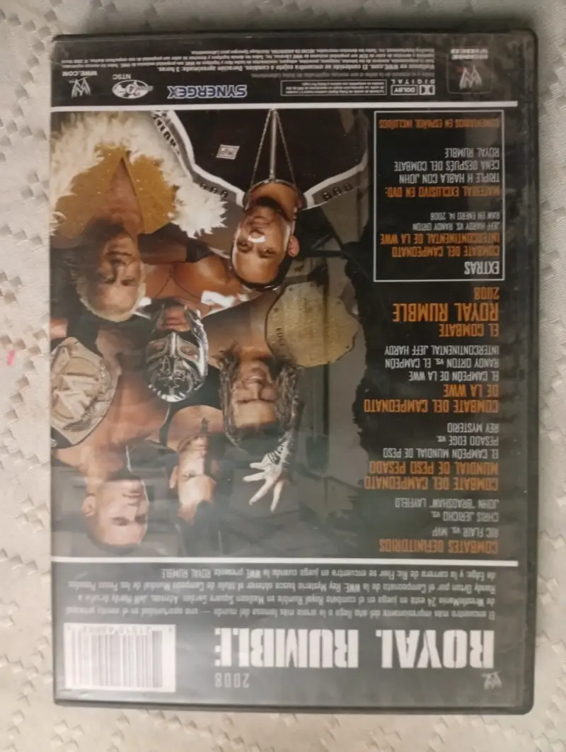 DVD WWE Royal Rumble 2008 Edición Especial - 2