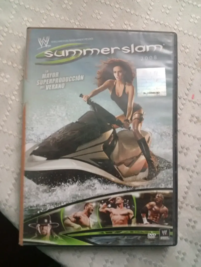 DVD WWE Summerslam 2008 Edición Especial - 1