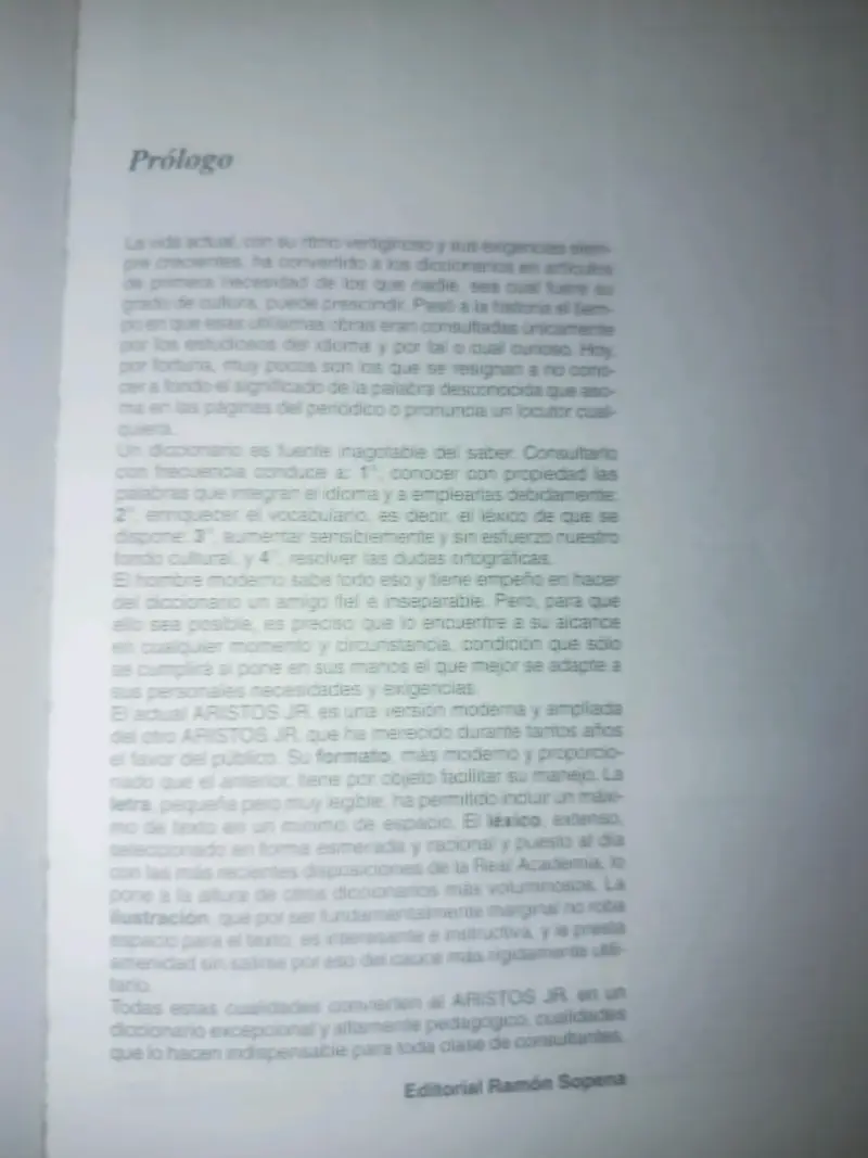 Diccionario Ilustrado Sopena Aristos Junior - 4