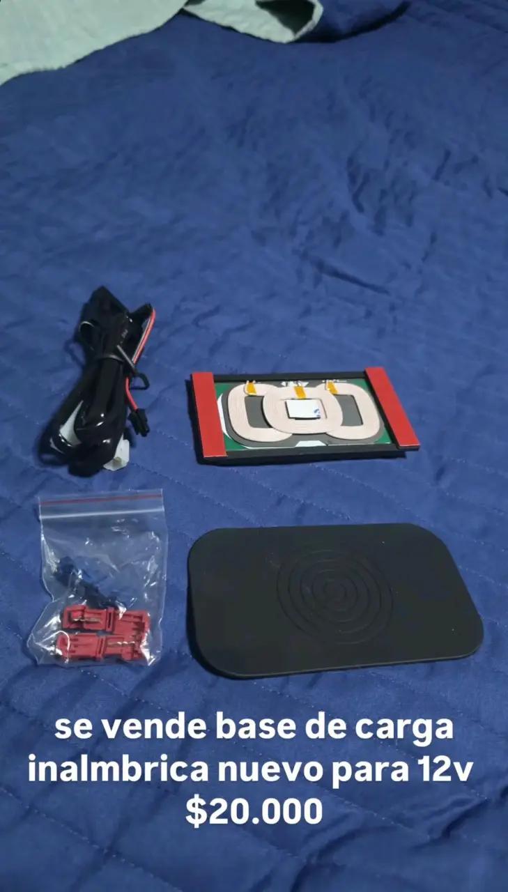 Base de carga inalámbrica 12V nueva