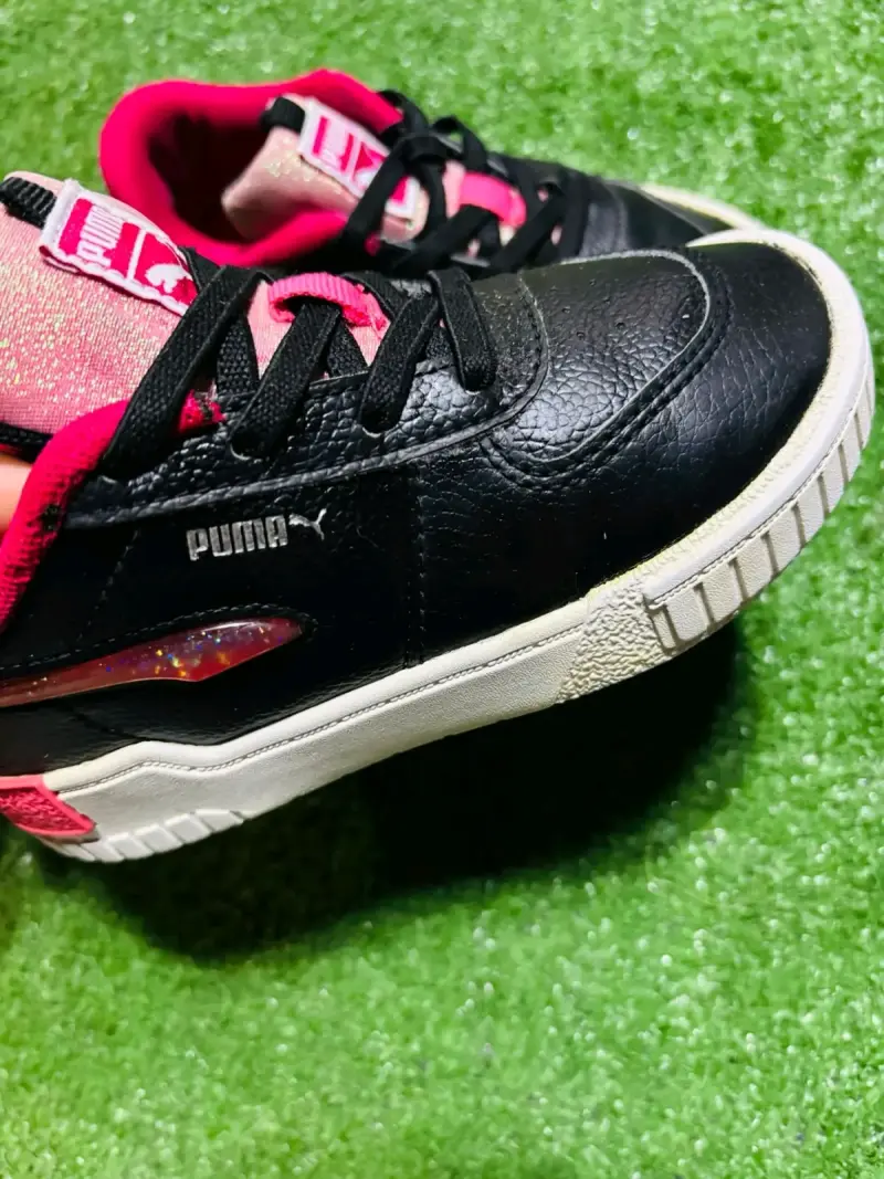 Zapatillas deportivas negras para niños Puma