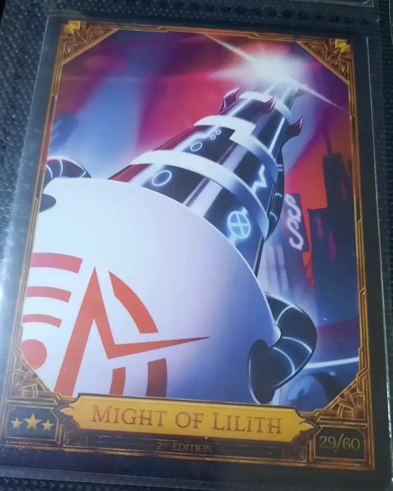 Carta Hazbin Hotel Might of Lilith 29/60 No Foil