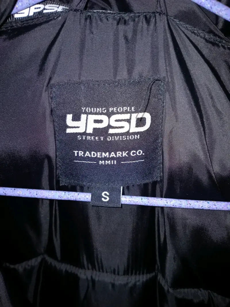 Chaqueta acolchada naranja con capucha YPSD - 4
