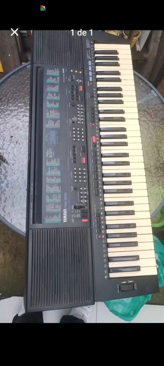 Teclado Yamaha PSR-500 con funciones avanzadas