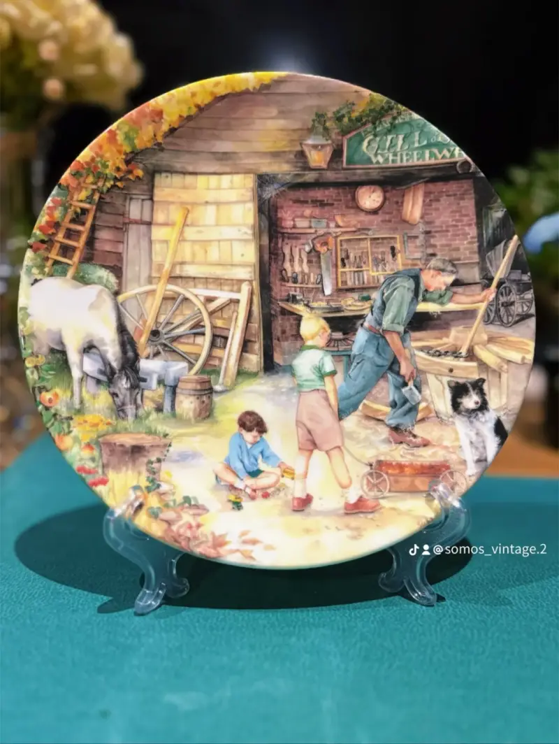 Plato decorativo Royal Doulton 'The Wheelwright' 1991