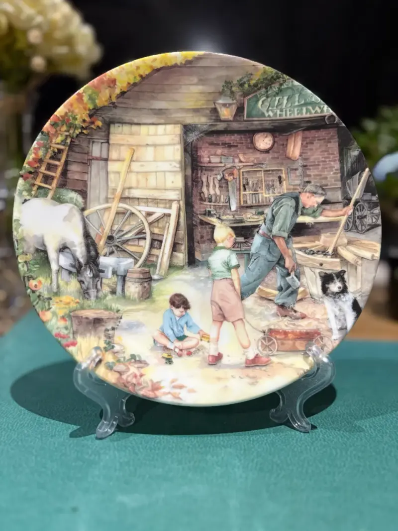 Plato decorativo Royal Doulton 'The Wheelwright' 1991 - 4