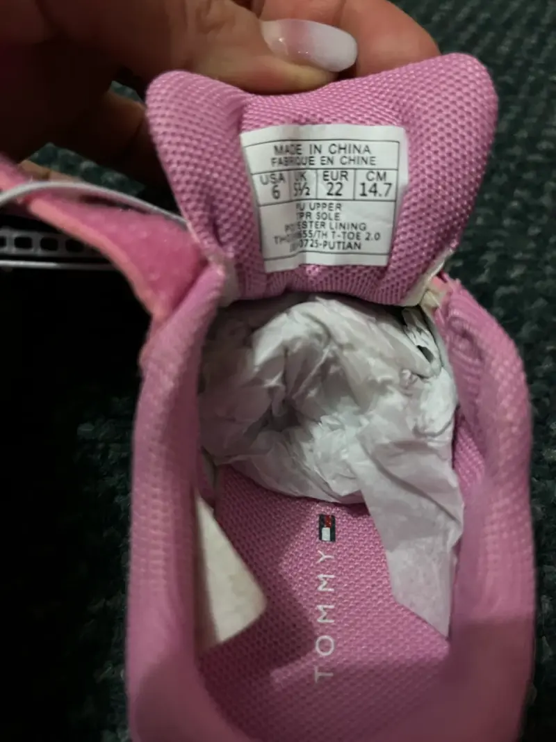 Zapatillas niña Tommy Hilfiger rosa - 2