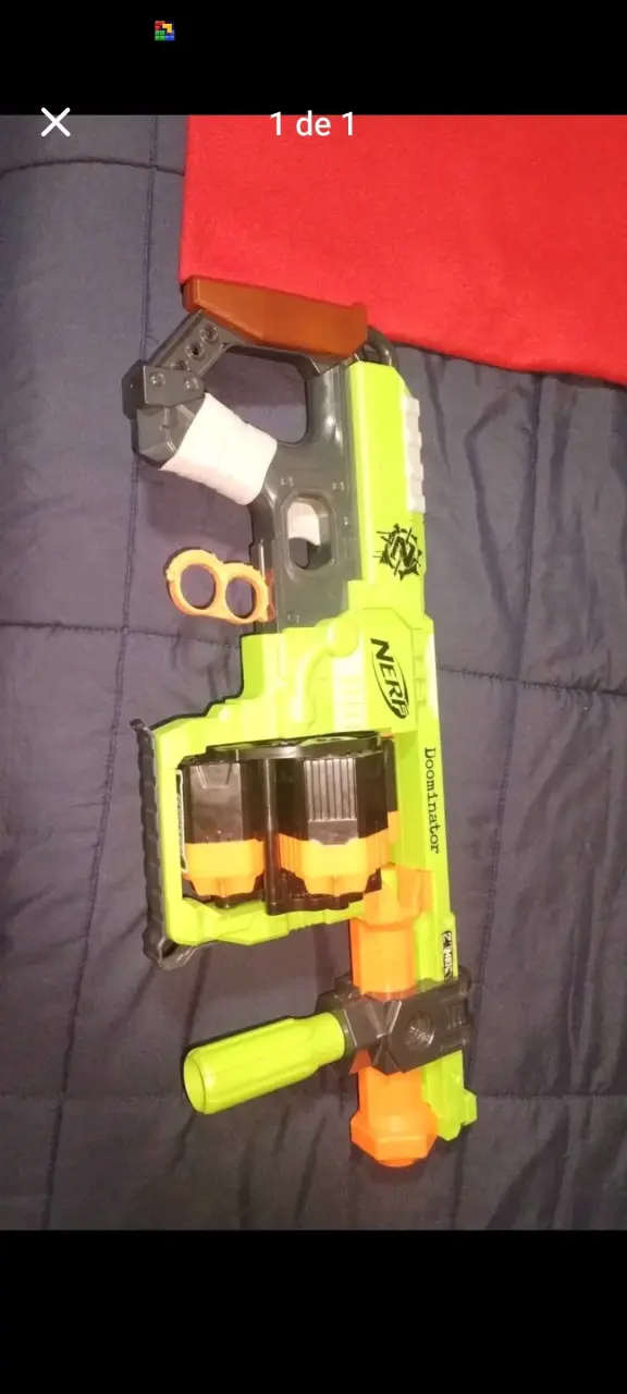 Lanzador Nerf Zombie Strike Doominator