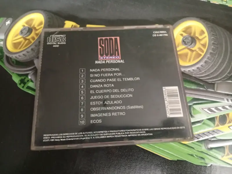 CD Soda Stereo Nada Personal Remasterizado - 2