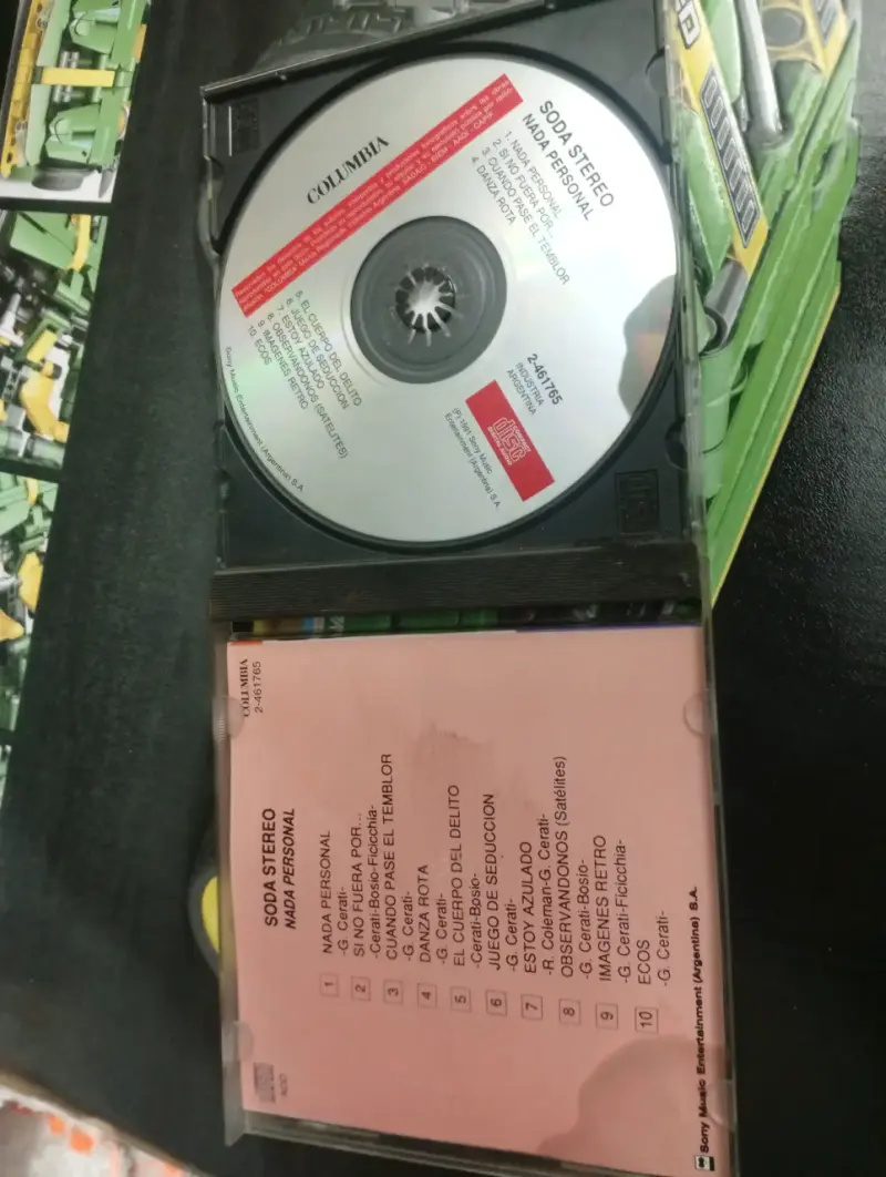 CD Soda Stereo Nada Personal Remasterizado - 3