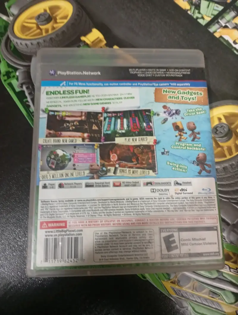 Juego PS3 LittleBigPlanet 2 con manual - 2