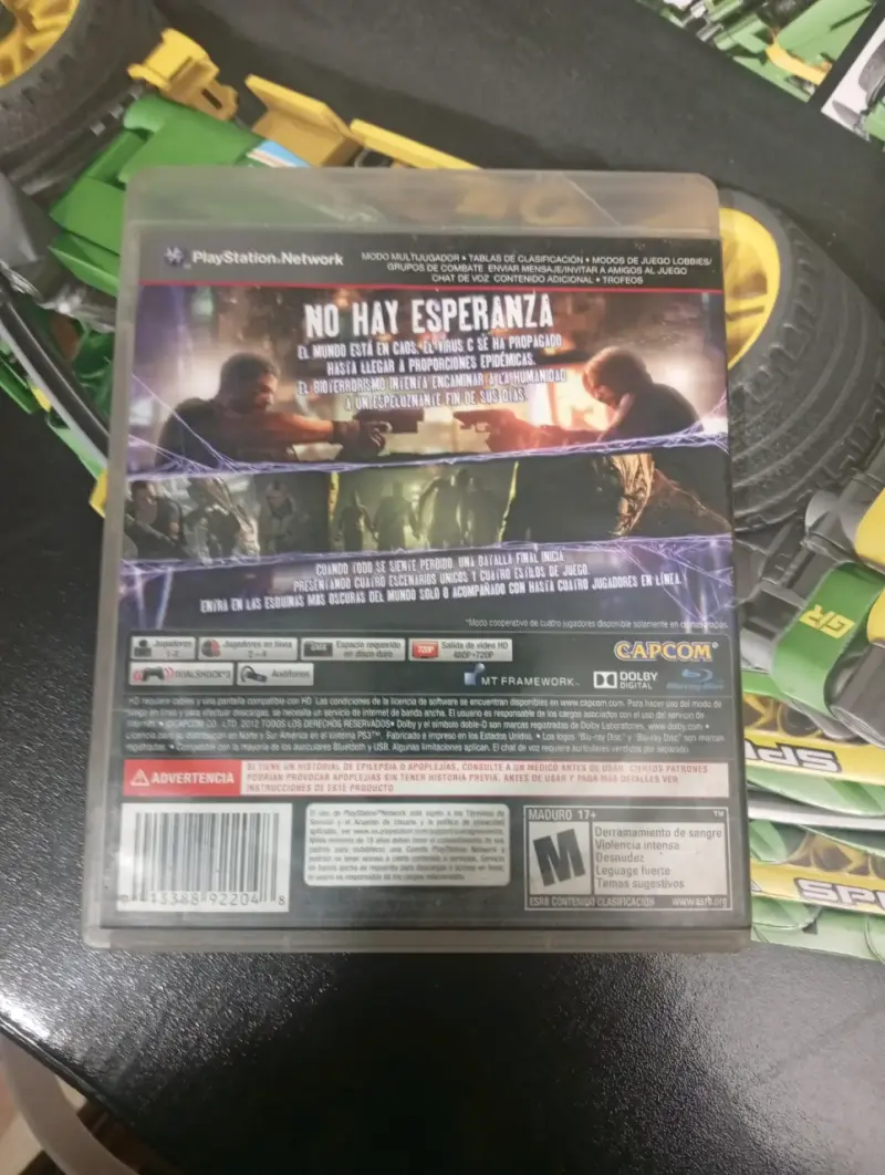 Juego PS3 Resident Evil 6 usado - 2