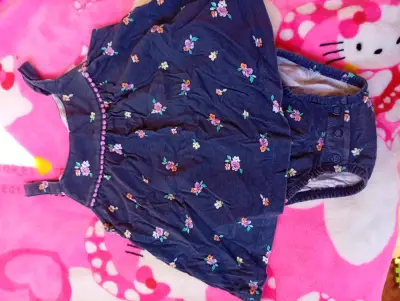 Conjunto de ropa para bebé con estampados florales - miniatura 1