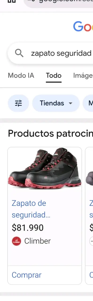 Zapatos de seguridad impermeables negras y rojas - 5