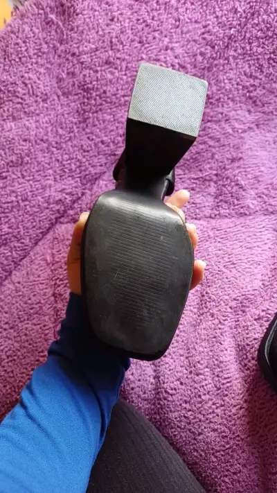 Zapatos de tacón alto negros con plataforma - miniatura 1