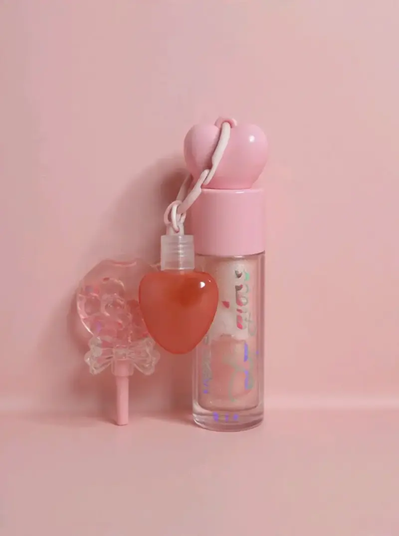 Gloss llavero con mini brillo magic - 1