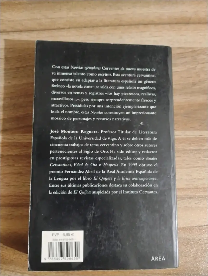 Libro Ocho Novelas Ejemplares de Miguel de Cervantes - 4