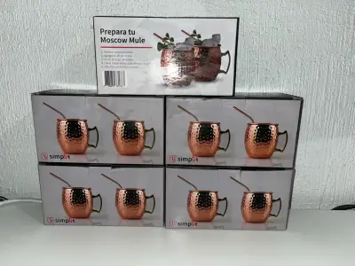 Set de Vasos Moscow Mule de Cobre Simpüt - miniatura 1