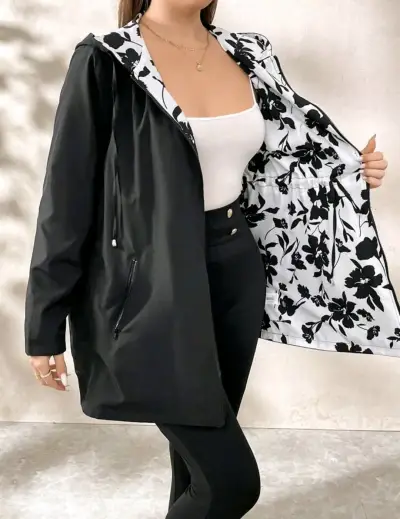 Cortavientos reversible mujer-Shein - miniatura 1