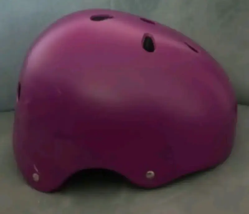 Casco de bicicleta morado para niños On Wheels - 1