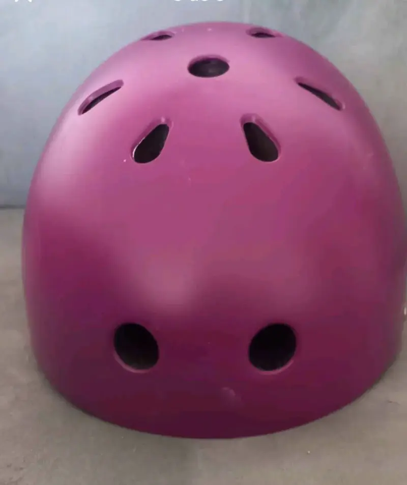 Casco de bicicleta morado para niños On Wheels - 3