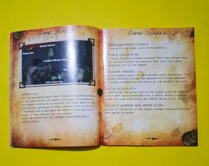 Manual de juego Uncharted SOLO MANUAL - 2