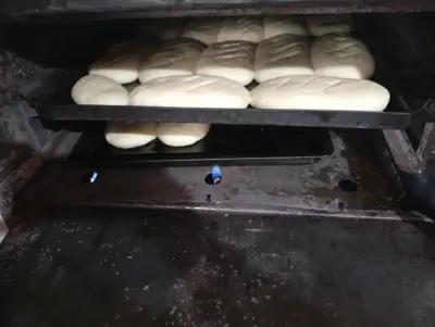 Horno pizzero metálico usado - miniatura 5