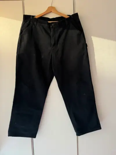 Pantalones de trabajo Carhartt negros - miniatura 2