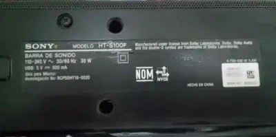 Barra de sonido Sony 120W con Bluetooth y HDMI ARC - miniatura 4
