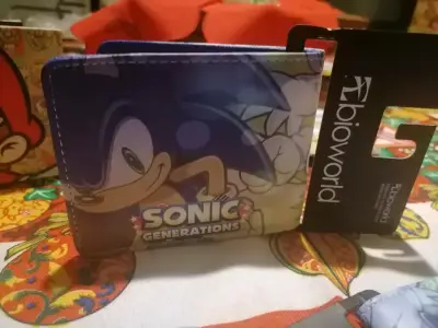 Billeteras Bioworld de Sonic y Mario - miniatura 2