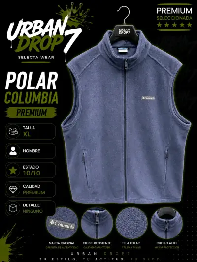 Polar manga corta Columbia hombre - miniatura 1