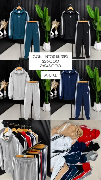 Conjunto deportivo unisex en varios colores - miniatura 4