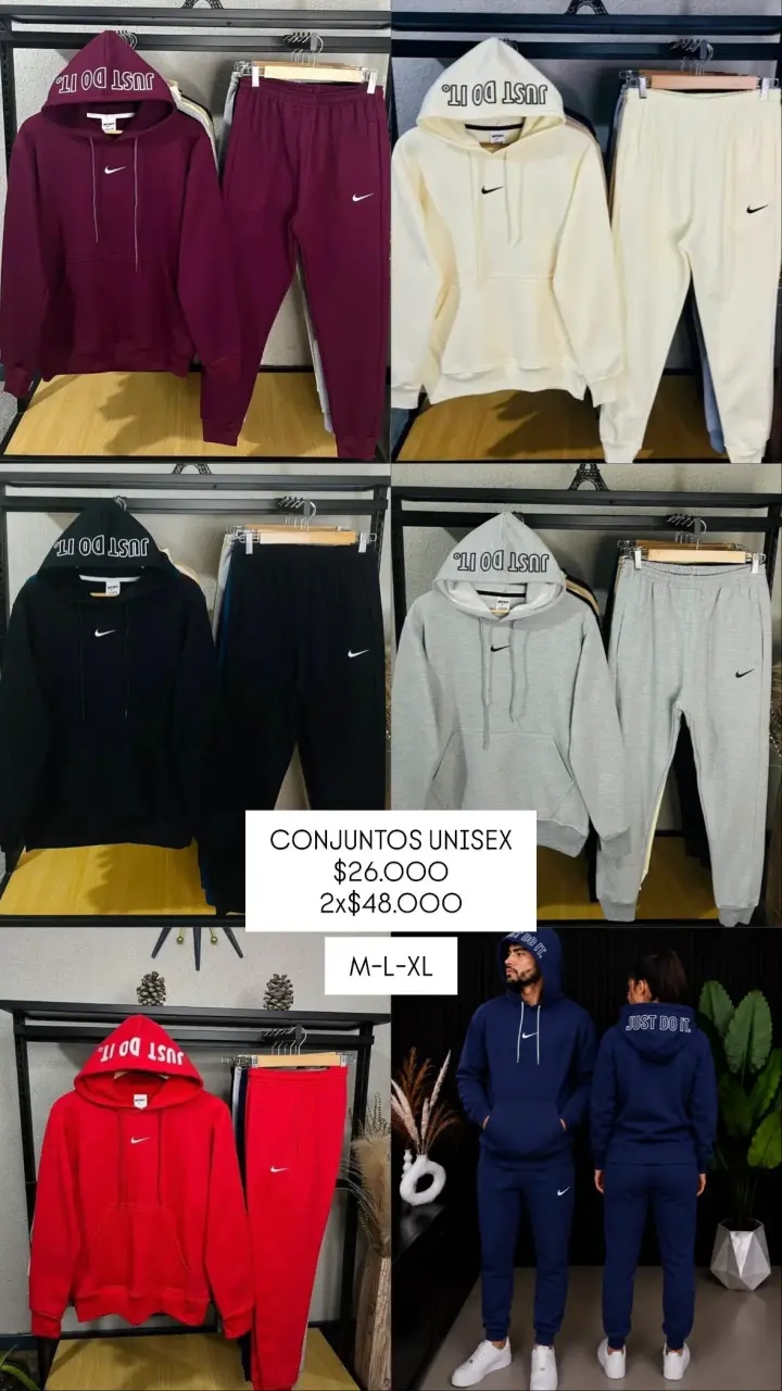 Conjunto deportivo unisex en varios colores - 6