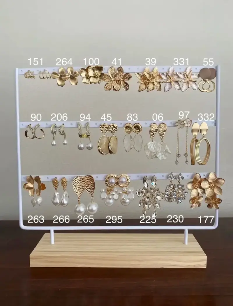 Exhibidor de joyas - colgador Aros - 2