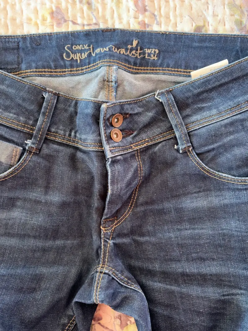 Jeans de mujer Only azul oscuro - 2