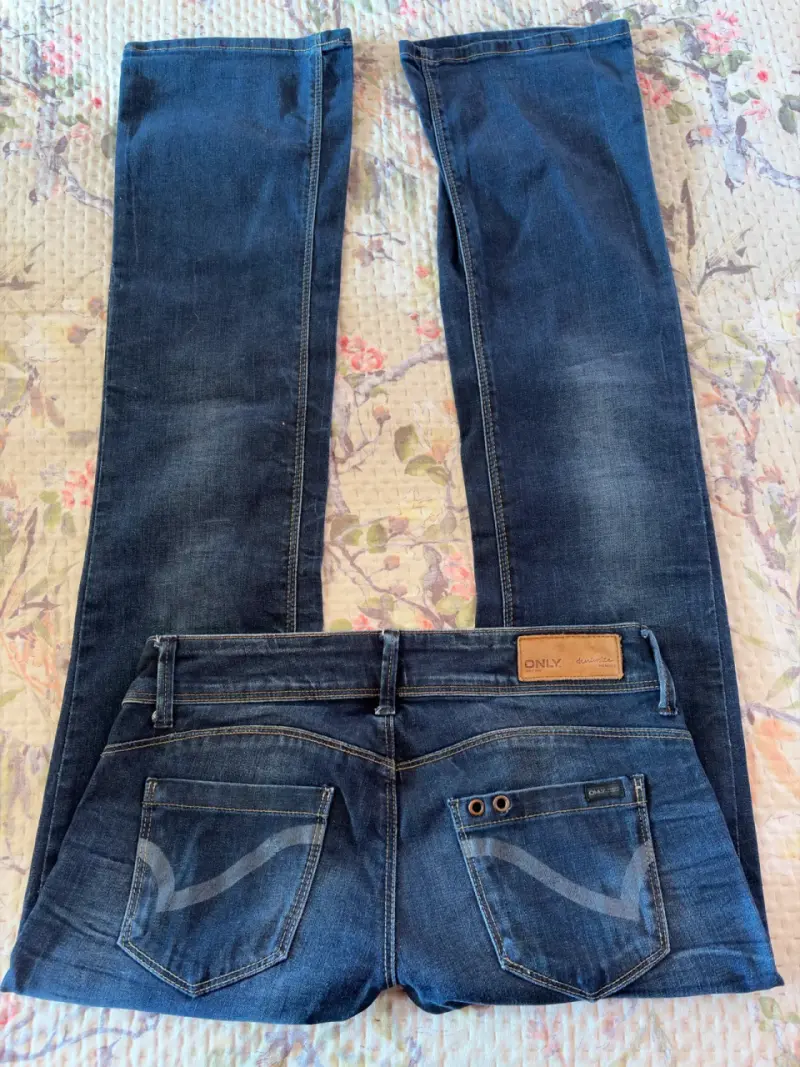 Jeans de mujer Only azul oscuro - 3