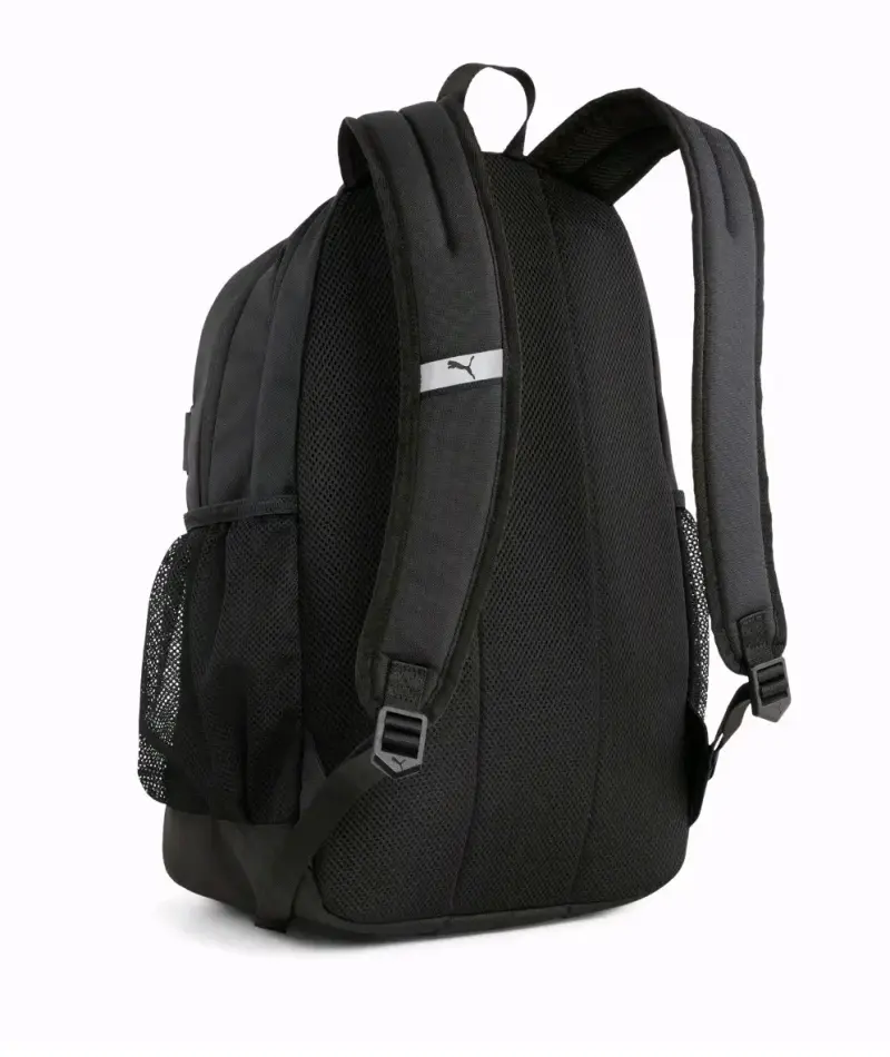 Mochila negra Puma con bolsillos laterales - 3