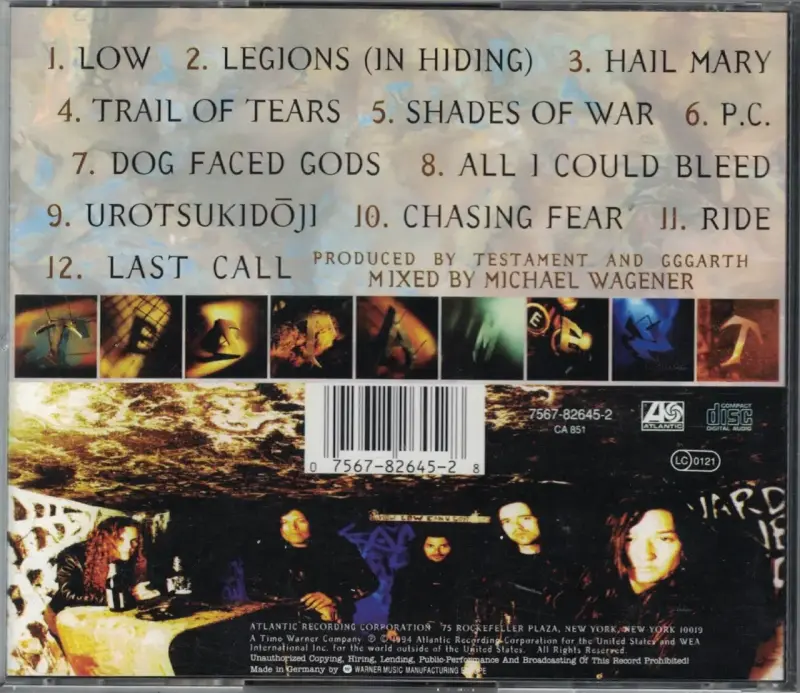 Testament - Low (CD) - 2