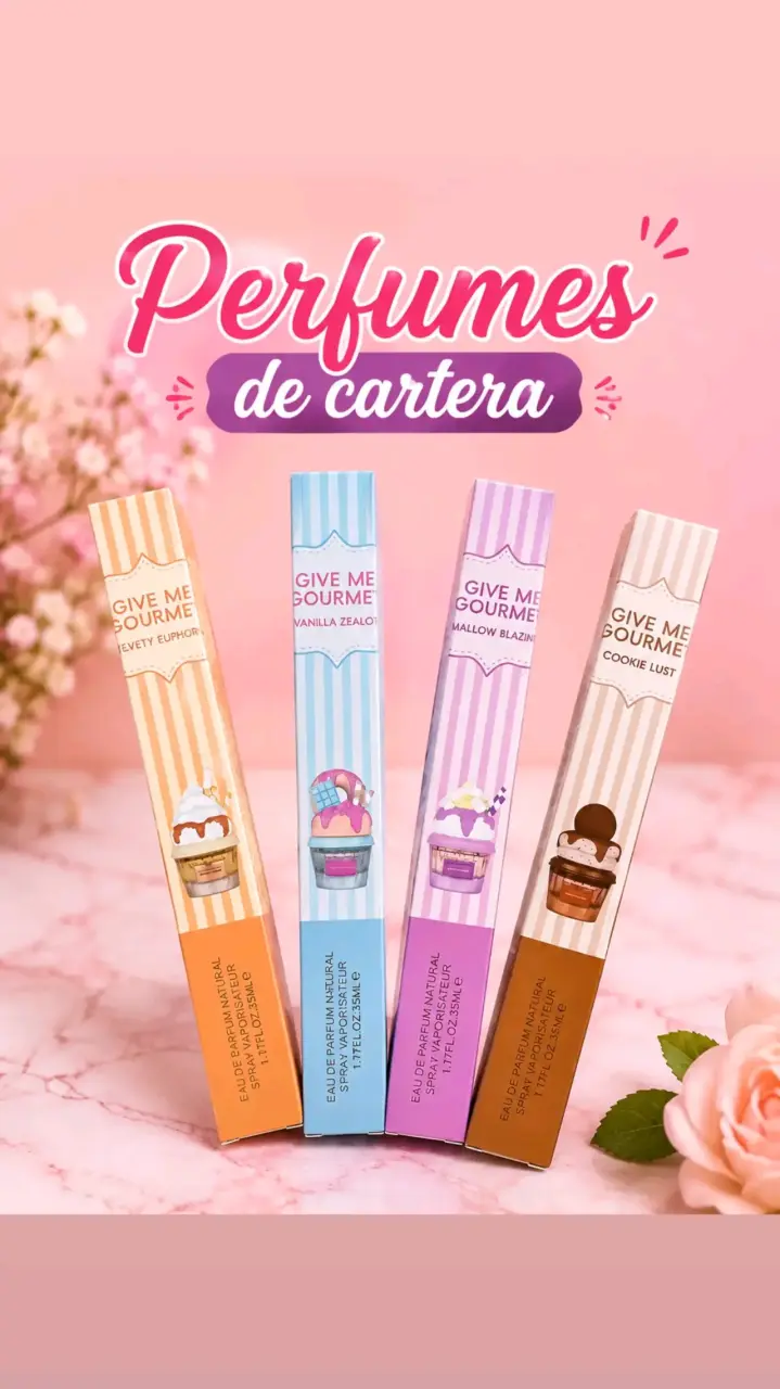 Set de perfumes de cartera Give Me Gourme