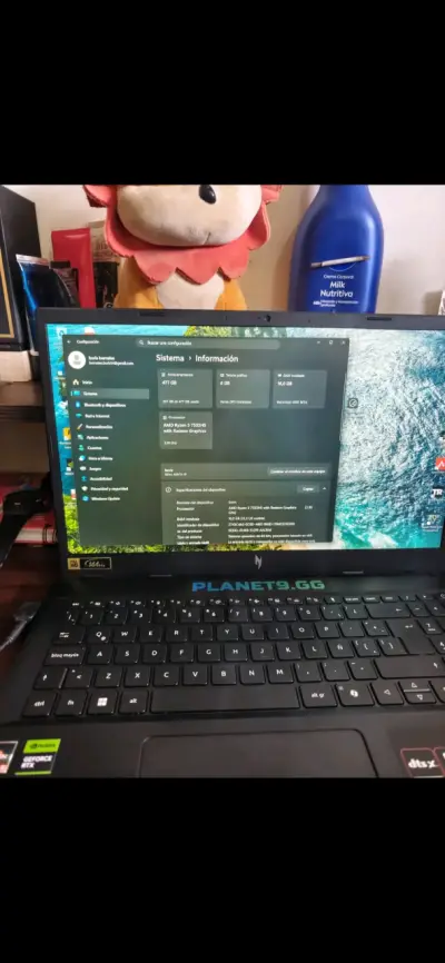 Notebook gamer Acer nitro V15 rtx 3050 - miniatura 5