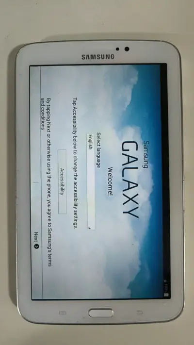 Tablet Samsung Galaxy con pantalla de repuesto - miniatura 1