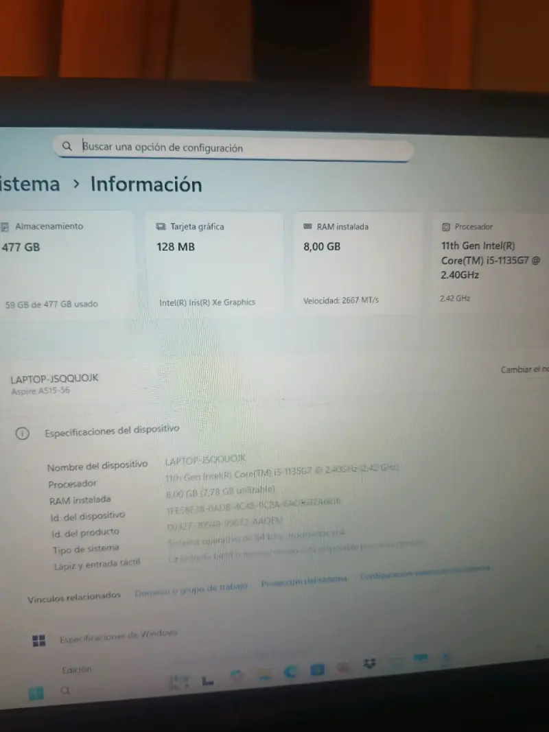Laptop Acer - 3