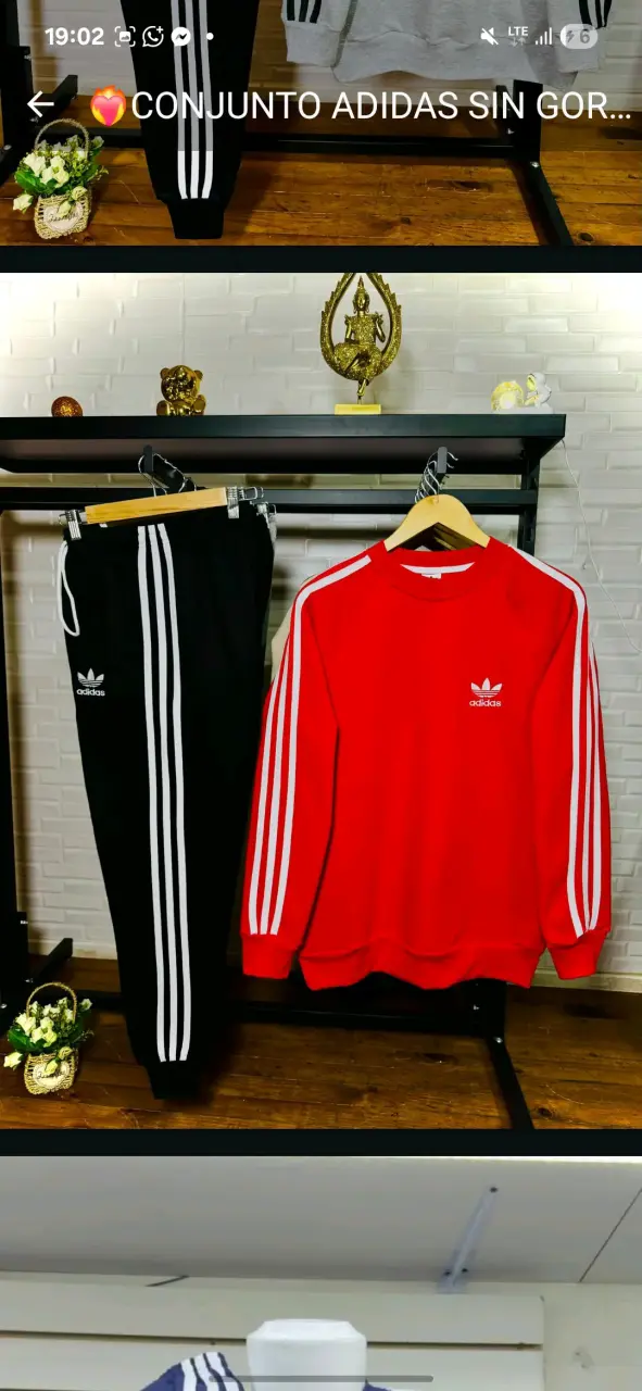Conjunto deportivo Adidas unisex en varios colores - 3