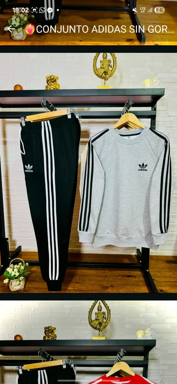 Conjunto deportivo Adidas unisex en varios colores - 4